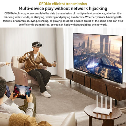 Original Xiaomi AX3000T 2.4GHz/5GHz Dual-band 1.3GHz CPU Router Supports NFC Connection, US Plug, AX3000T