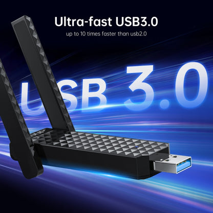 EDUP AX1673 3000Mbps WiFi 6 Dual-Band USB WiFi Adapter Wireless Network Card, AX1673