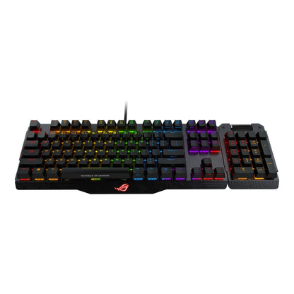 ASUS Claymore USB 2.0 RGB Backlight Detachable Wired Mechanical Black Switch Gaming Keyboard with Detachable Cable, Claymore