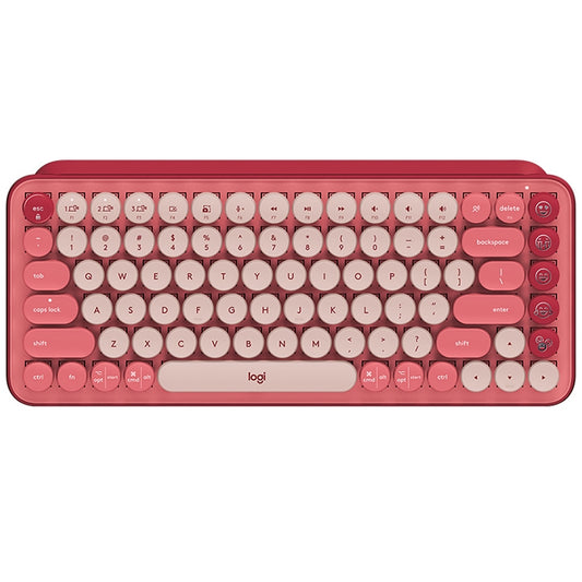 Logitech POP KEYS Round Button Bluetooth Mechanical Keyboard