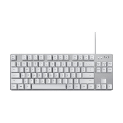 Logitech K835 Mini Mechanical Wired Keyboard, Red Shaft, Red Shaft