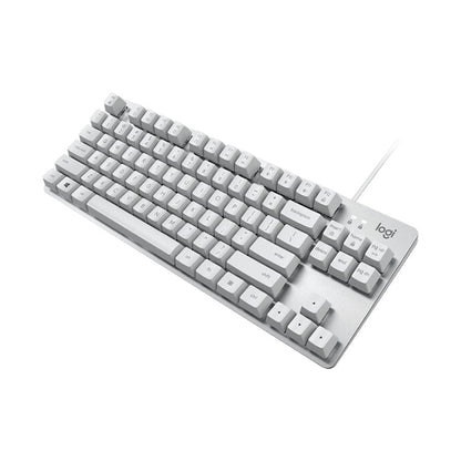 Logitech K835 Mini Mechanical Wired Keyboard, Green Shaft, Green Shaft