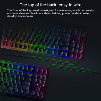 Razer BlackWidow V3 Tenkeyless RGB Lighting Wired Mechanical Keyboard, Competitive Version (Yellow Shaft), BlackWidow V3 Tenkeyless(Green Shaft)