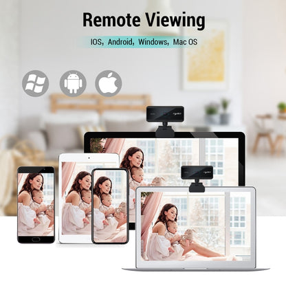 HXSJ S3 500W 1080P Adjustable 180 Degree HD Automatic Focus PC Camera with Microphone