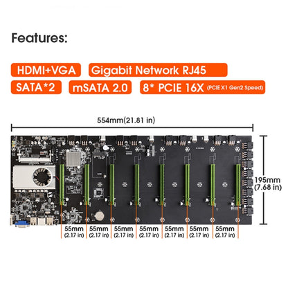BTC-D37 Professional Mining Motherboard