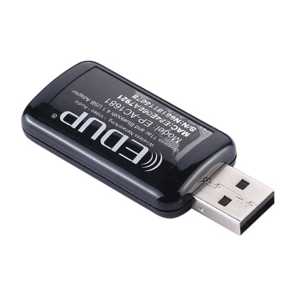 EDUP EP-AC1681 2 in 1 AC1200Mbps 2.4GHz & 5.8GHz Dual Band USB WiFi Adapter External Network Card with Bluetooth 4.1 Function, EP-AC1681