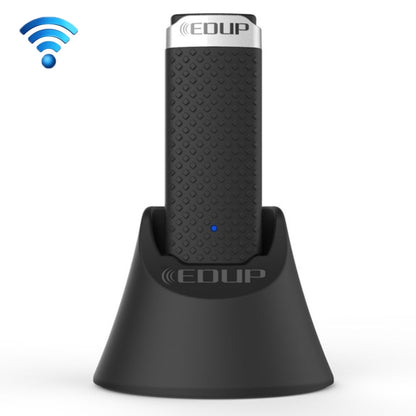 EDUP EP-AC1609 1200Mbps High Speed USB 3.0 WiFi Adapter Receiver Ethernet Adapter with 1m Extend Cable & Base, EP-AC1609 1200Mbps