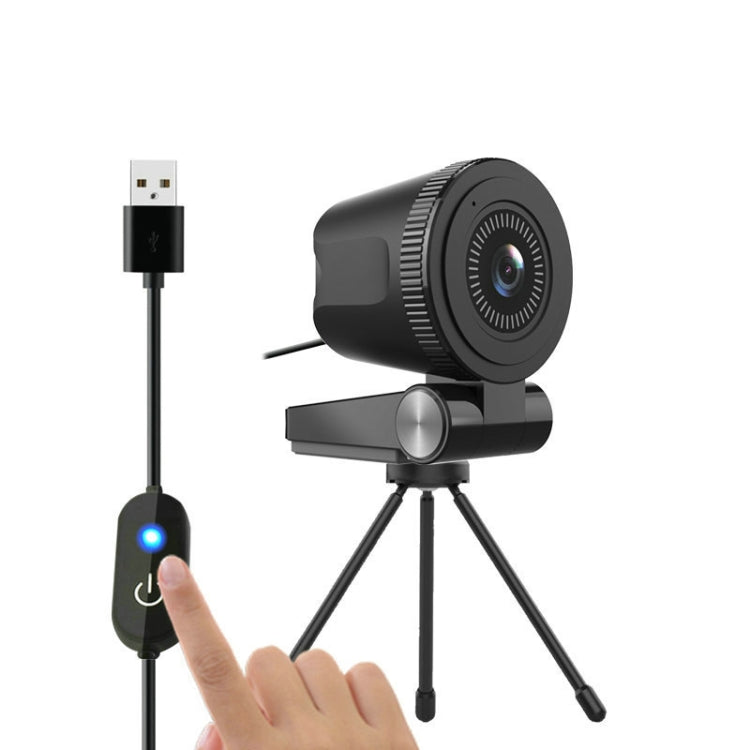 C180 Meeting Live Broadcast Network High-Definition Computer Camera, 4K Auto Focus, 4K Fixed Focus F25 Large Aperture, 1080P 60FPS