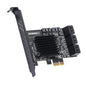 SATA 3.0 Adapter Expansion Card ASMedia ASM1166 Converter, PCIE  4X To 6 Port, PCIE 1X To 6 Port, PCIE 1X To 10 Port, PCIE 4X To 10 Port, PCIE 1X To 8 Port