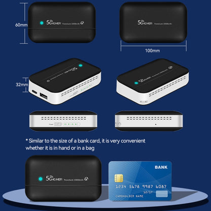 PW100 4G LTE Mobile Router USB Hotspot Portable Power Bank Pocket Wireless WIFI, PW100