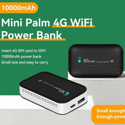 PW100 4G LTE Mobile Router USB Hotspot Portable Power Bank Pocket Wireless WIFI, PW100