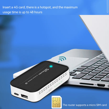 PW100 4G LTE Mobile Router USB Hotspot Portable Power Bank Pocket Wireless WIFI, PW100