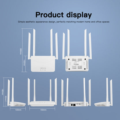 4G Wireless CPE Router Plug-in Mobile WiFi, EU Plug, Asian B1/3/5/7/8/38/40/41, European B1/3/7/8/20/38/40/41