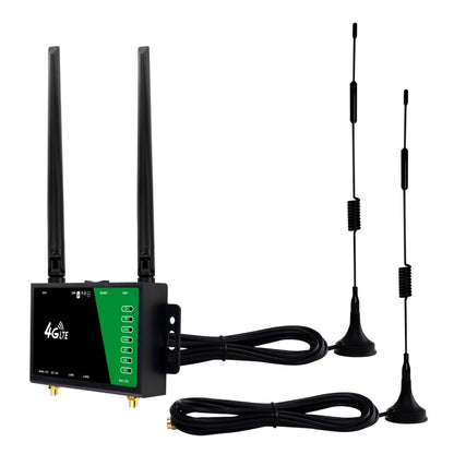4G Wireless Plug-in Router Detachable Extension Antenna LTE Monitoring Network WiFi Hotspot, EU Plug, LT210B