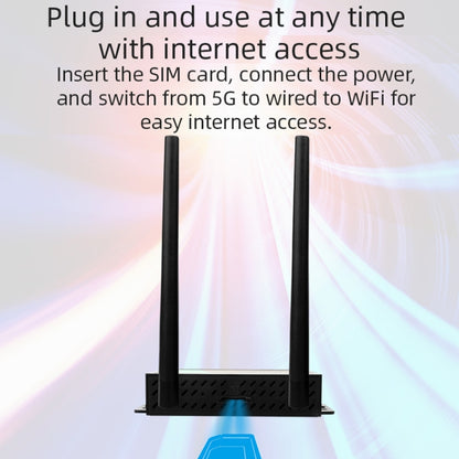 4G Wireless Plug-in Router Detachable Extension Antenna LTE Monitoring Network WiFi Hotspot, EU Plug, LT210B