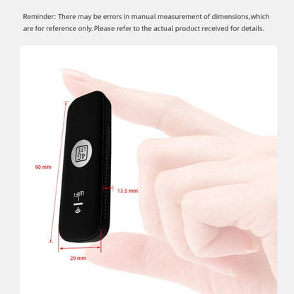 4G UFI LTE WiFi Dongle Wireless Router Plug-in NIC Router, Global Edition, U6