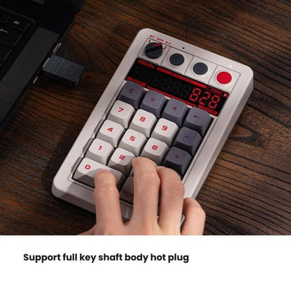 8BitDo Retro18 Tri-mode Connection Computer Mechanical Numeric Keyboard Counter 2 In 1