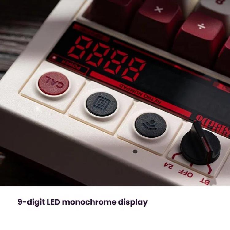 8BitDo Retro18 Tri-mode Connection Computer Mechanical Numeric Keyboard Counter 2 In 1