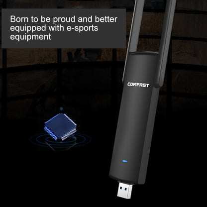 COMFAST CF-939AC 1900Mbps Dual-band Wifi USB Network Adapter with USB 3.0 Base, CF-939AC
